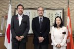 中原JEI会長が長野県表敬訪問。阿部守一知事、中島恵理副知事と懇談