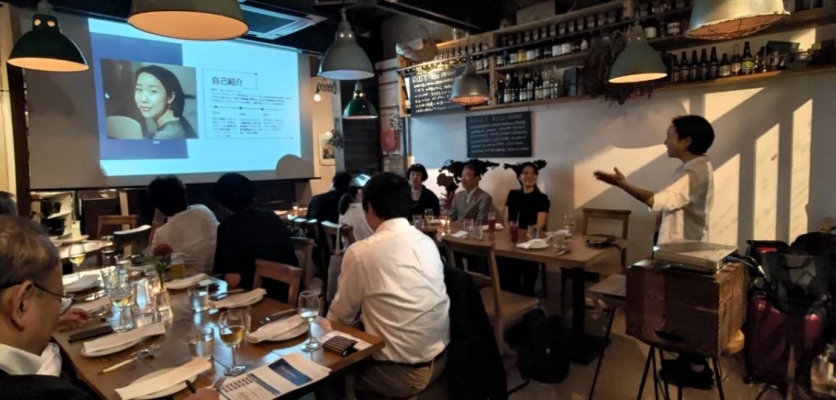 ソーシャルビジネスプロデューサー、株式会社ベイシアン COO　　　　　　稲野辺　海　氏が講演、第4回エシカルサロンを開催しました