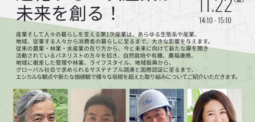 パネルディスカッション１　登壇者プロフィール掲載